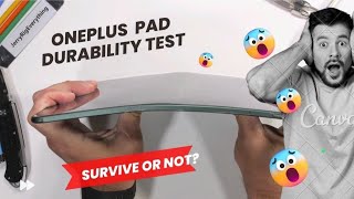 Oneplus pad durability test || it's survive or not 😱 must watch #oneplusindia #viral #smartphone