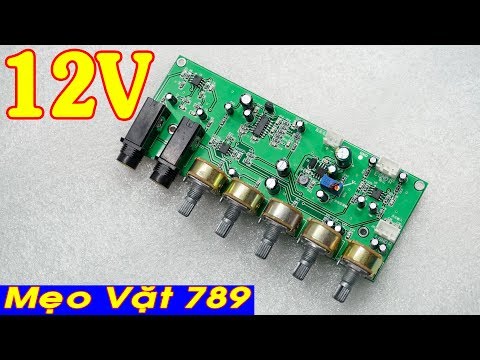 Video Mạch micro karaoke 12V đơn V2 (Zalo 0399 774 789) -... - youtube