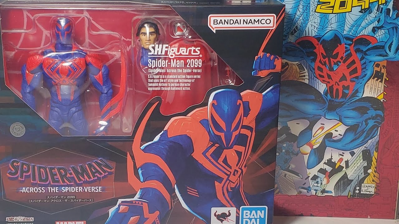 SH Figuarts Spider-Man 2099 (Across the Spider Verse) action figure  review!!!