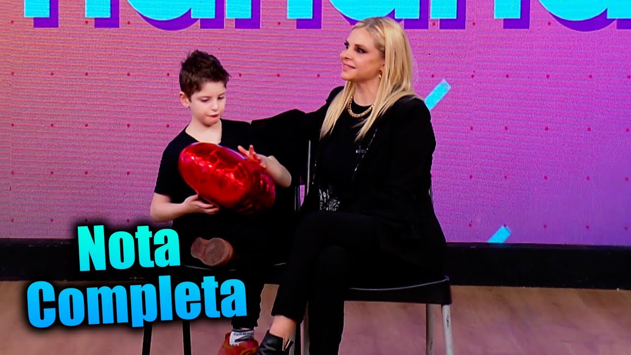 EL HIJO DE LUIS VENTURA CON FABIANA LIUZZI COPÓ EL ESTUDIO DE NAM Y SU MAMÁ DIO UNA CONMOVEDORA NOTA