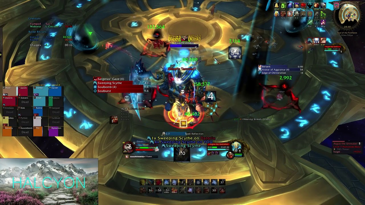 Halcyon vs Argus The Unmaker Mythic. World 67. YouTube