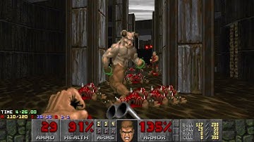 Doom 2 - Concrete: UV-Max Blind (WAD Author: Death Bear)