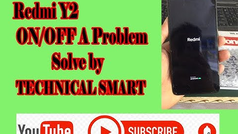 #How to Solve Redmi y2 restart Problem And Solution