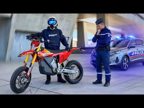 48 HOURS ON AN ELECTRIC MOTORBIKE! (The police didn't like it...)