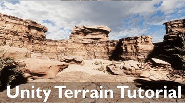 unity 2020 how to make cliff terrain HDRP