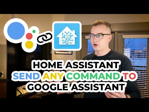 How-To: Home Assistant TALK TO Google Assistant / Google Home