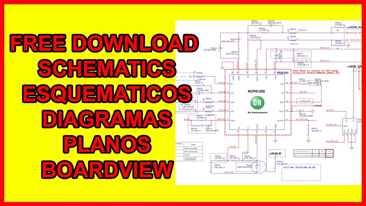 SCHEMATIC GALAX GTX 1050 Ti P75dr. V10 DIAGRAMA - YouTube