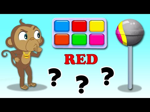 Rang Bharo Lollipop Mein | Best Learning Videos For Kids | Annie Aur Ben