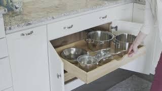 Base Roll Out Trays from Fieldstone Cabinetry