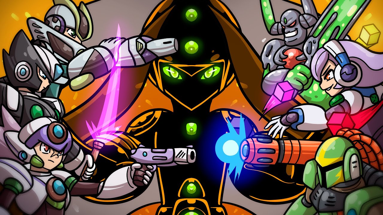 I 100% Mega Man X8 16 Bit With EVERY Character, And it Was Chaos!