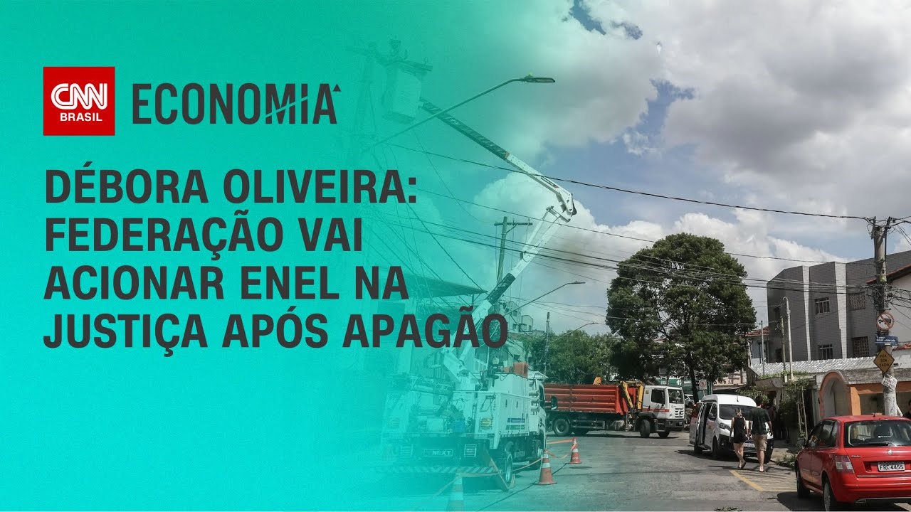 Débora Oliveira: Federação vai acionar Enel na justiça após apagão | CNN NOVO DIA