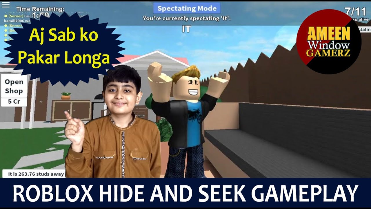 Roblox Hide and Seek | Game Play with my Cousin | Funny Game video 2023 ...