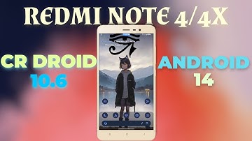 CrDroid 10.6 For Redmi Note 4/4X | Android 14 | July Patch | QPR3 | Smooth Performance & More !