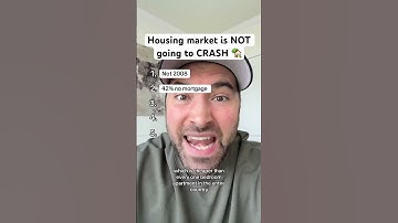 The Housing Market Is NOT going to CRASH 🏡