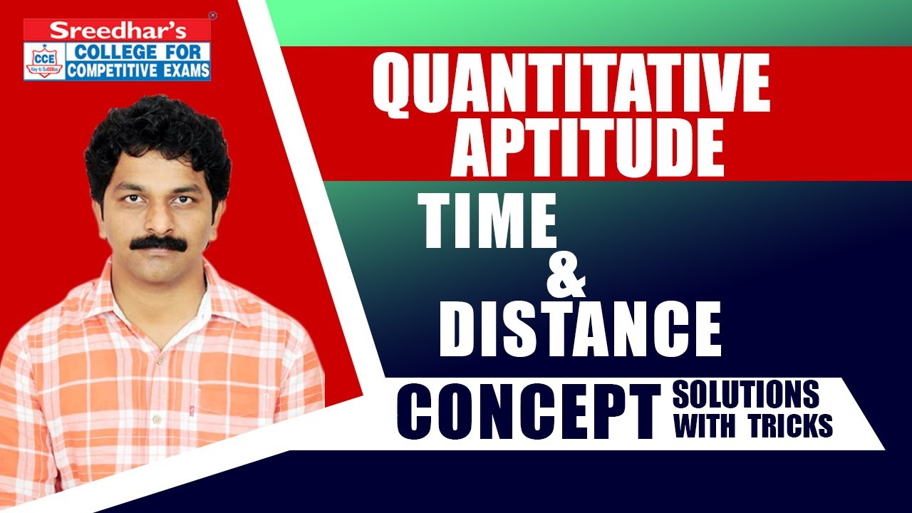 Time & Distance Concept, MCQ with Tricks & Shortcuts | Math By Sudheer sir | Quantitative Aptitude