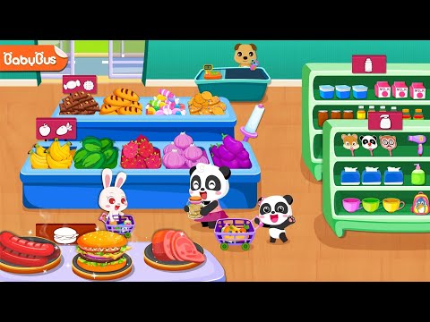 Pendidikan Anak || Pasar Bayi Panda - Game Ramah Anak & Keluarga