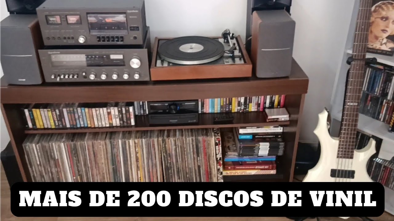 Mostrando toda minha COLEÇÃO DE DISCOS DE VINIL.