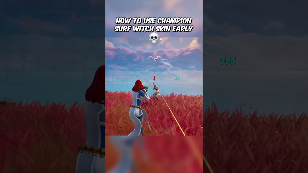 HOW TO USE UNRELEASED CHAMPION SURF WITCH SKIN💀 