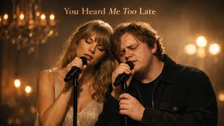 You Heard Me Too Late – Taylor Swift ft. Lewis Capaldi (2026 Music Video) | Groove Haven