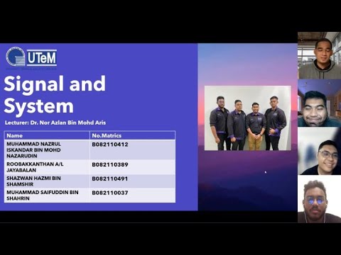 Assignment signal & system (BEET 2423)