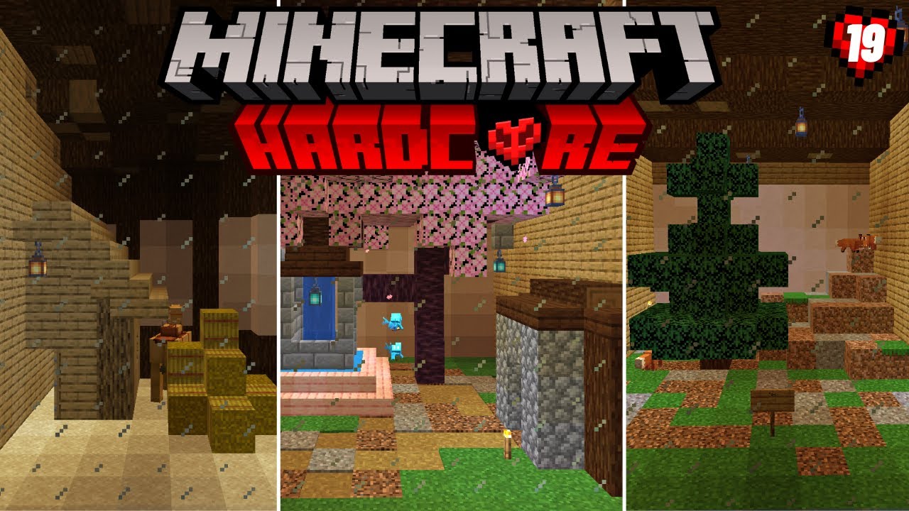 I Build Zoo For Every Animal In Minecraft Hardcore - YouTube