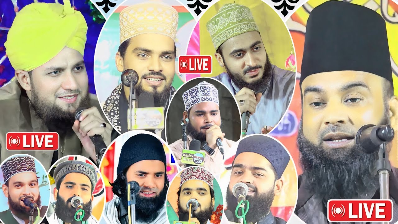 🔴Live 40th Salana Jashne Eid Miladunnabi S, A, W, Noorani Ijlas Mohalla Sayyadwada Mohammadabad Mau