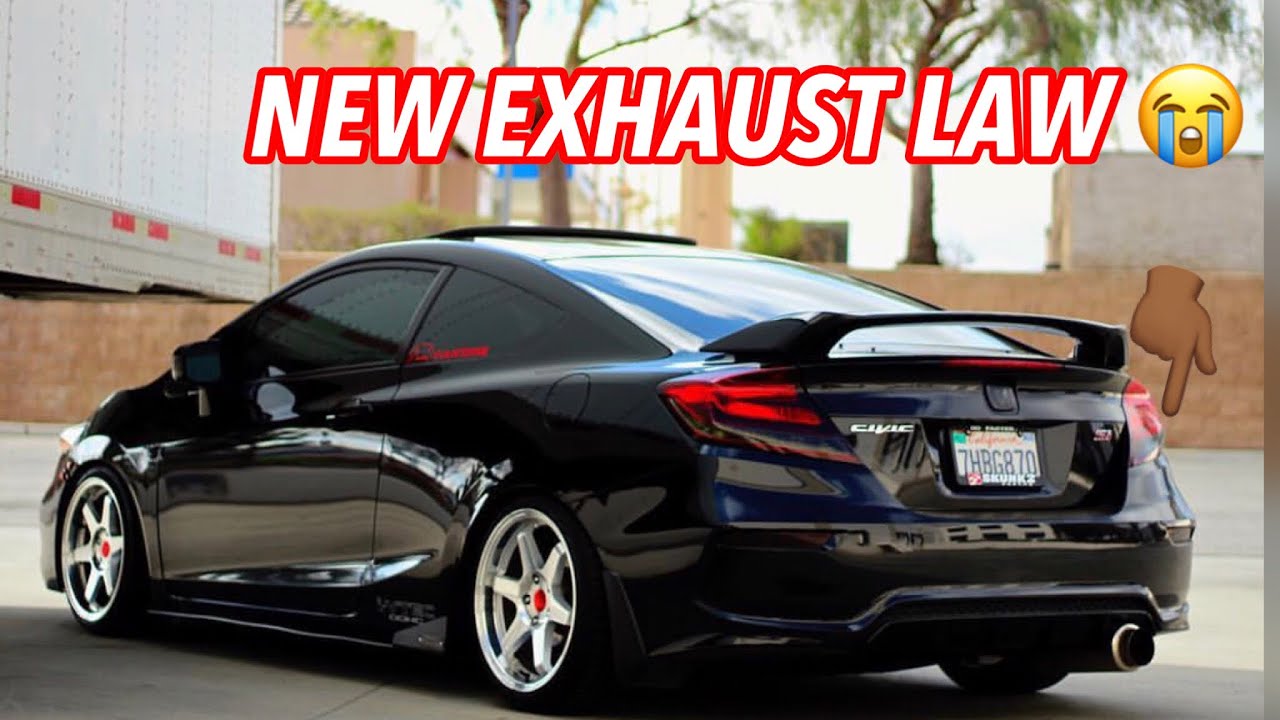 CALIFORNIA'S NEW EXHAUST LAW - STATE REFF UPDATE - YouTube