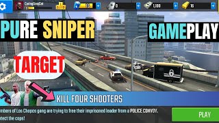 Pure Sniper Gameplay | Target- Kill 4 Shooters | Playing First Time @thedeadpoolgamer  #puresniper screenshot 5