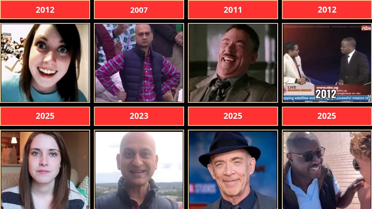 Where are the legendary meme heroes now? (Then vs. Now)