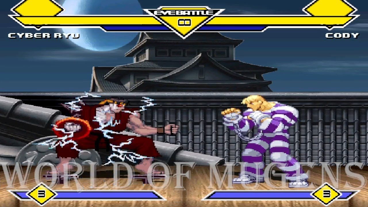 [Street Fighter Mugen] Cyber Ryu - YouTube
