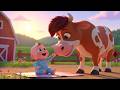Lola the Cow Song Farm 🐄🎶 | Fun Farm Animal Song for Toddlers and Kids Learning Playtime