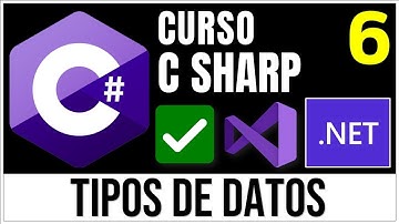 Tipos de Datos Primitivos en C# | Declaración e Inicialización de Variables ✅ | Curso C# 6