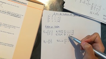 Gauss Jordan rijoperaties