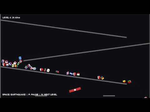 Countries Marble Race with Python