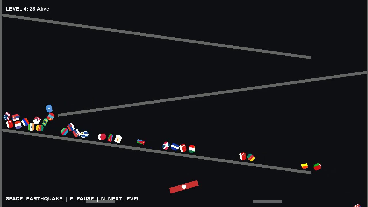 Countries Marble Race with Python