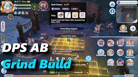 DPS AB Grind skill set | rox | Ragnarok X: Next Generation