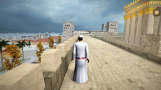 Footage Video Inside Game: A Cohen walking in the Temple of Jerusalem screenshot 4