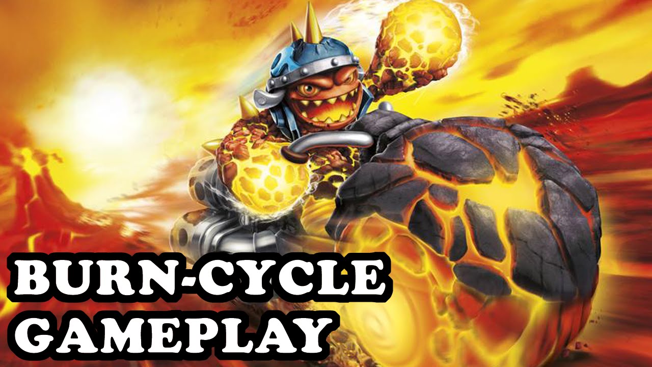 Skylanders Superchargers BurnCycle GAMEPLAY YouTube