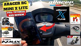 ARACER RC MINI X LITE ECU FULL REVIEW / NMAX V2 / ARACER X TUNE MOBILE APP OVERVIEW screenshot 4
