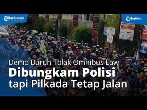 Kontras: Demo Buruh Tolak Omnibus Law Dibungkam Polisi karena Pandemi tapi Pilkada Jalan Terus