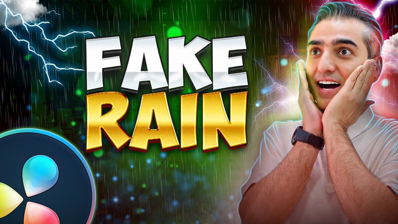 Rain VFX in DaVinci Resolve 20 | Create Realistic Rain in Minutes!
