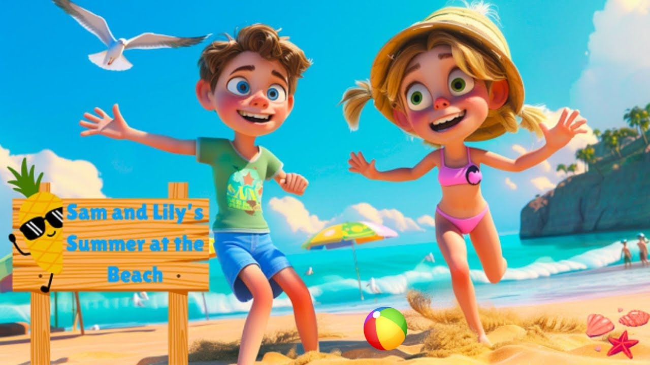Beach Day Adventure| Short Stories For Kids 