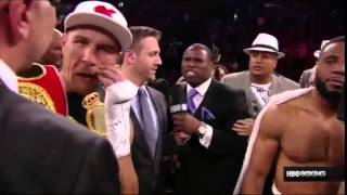 PASCAL'S Face When Adonis Stevenson Jumped in the Ring