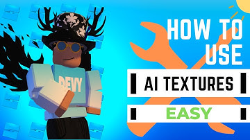 NEW* How to Use the NEW AI TEXTURES in Roblox Studio