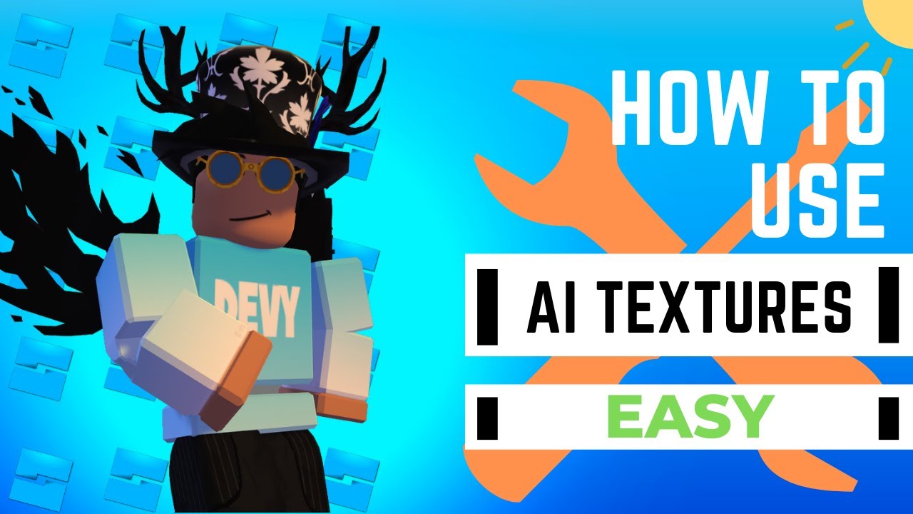 NEW* How to Use the NEW AI TEXTURES in Roblox Studio 