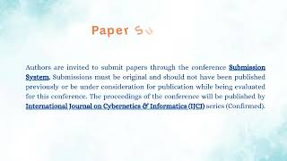 4th International Conference on Computing and Information Technology Trends (CCITT 2025)
