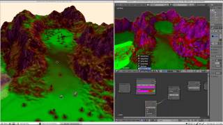 SpringRTS-Blender - Materials for sculpt