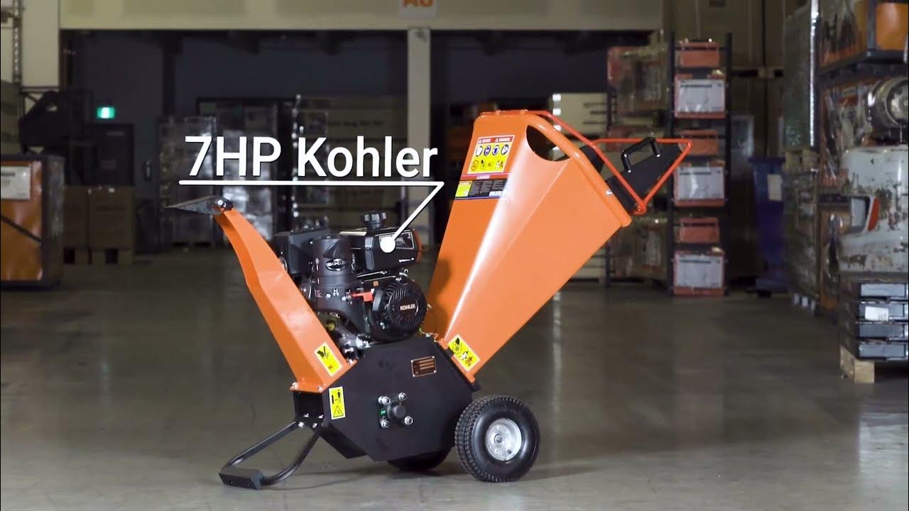 TMGGWC4 4" Kohler Powered Wood Chipper Product Features YouTube