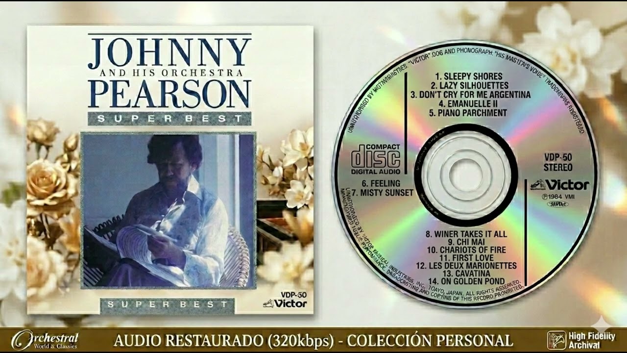 激レア プロモ盤 JOHNNY PEARSON / SCREEN SOUNDS Johnny Pearson Super Best - YouTube