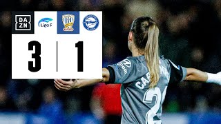 Alhama CF ElPozo vs Deportivo Alavés (3-1) | Resumen y goles | Highlights Liga F